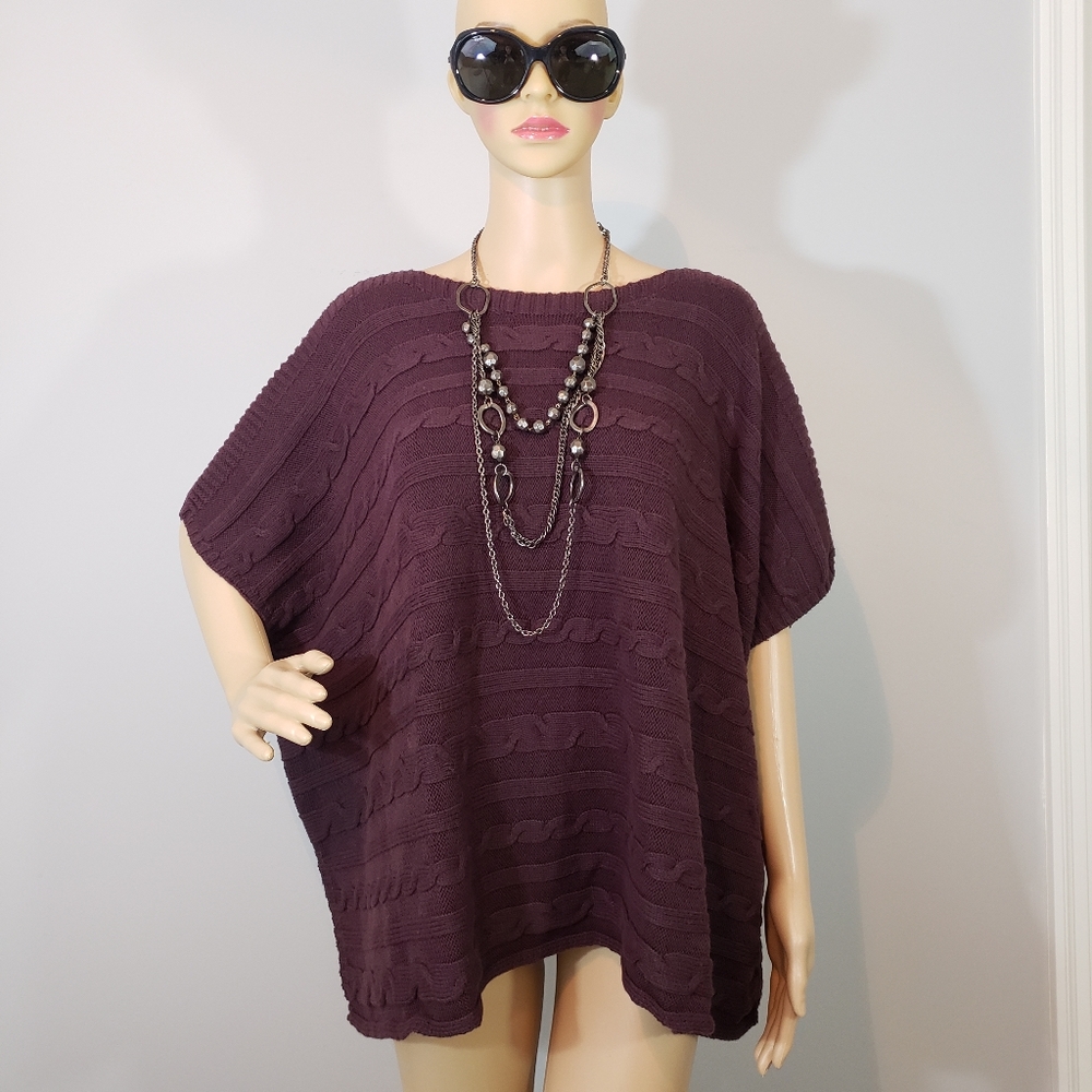 OLD NAVY Cable Knit Poncho